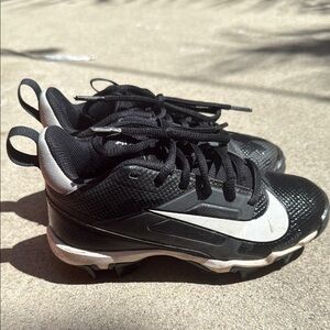 Nike Black and White cleats